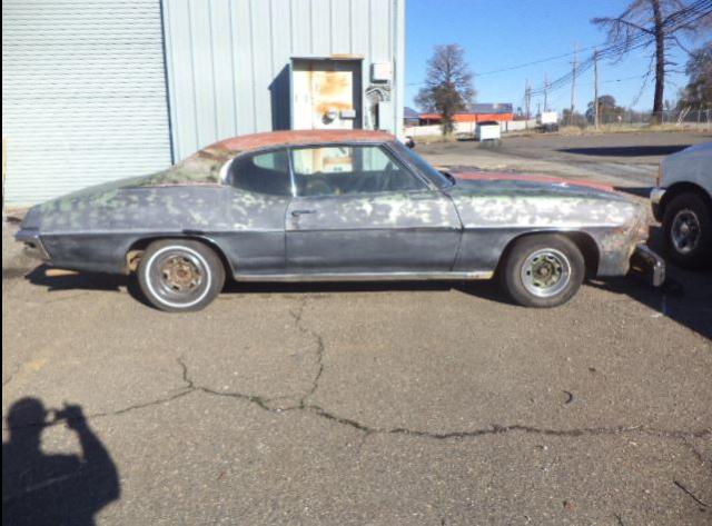 235370R148176 - 1970 PONTIAC LEMANS GRAY photo 4