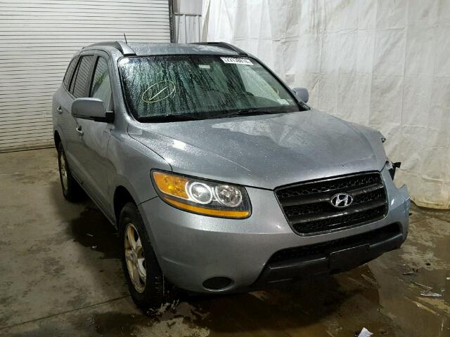 5NMSG13D08H152932 - 2008 HYUNDAI SANTA FE G GRAY photo 1