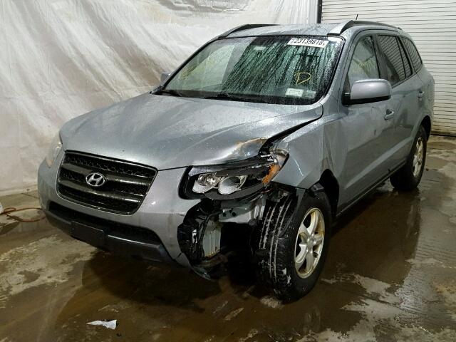 5NMSG13D08H152932 - 2008 HYUNDAI SANTA FE G GRAY photo 2