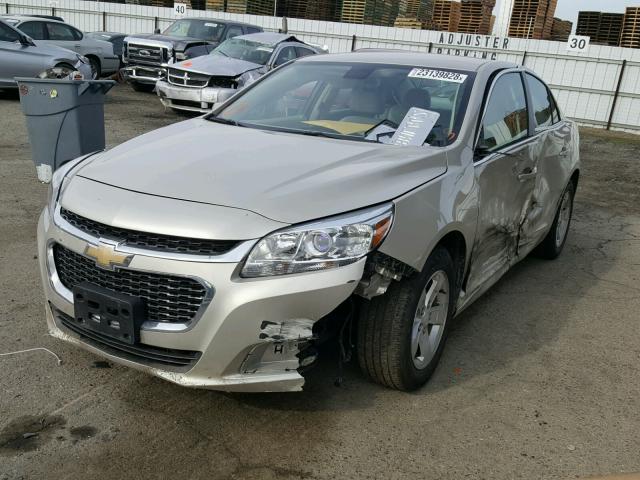 1G11C5SA7GF144790 - 2016 CHEVROLET MALIBU LIM CREAM photo 2