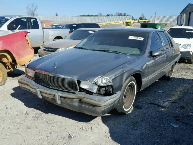 1G4BN5374NR466531 - 1992 BUICK ROADMASTER GRAY photo 2