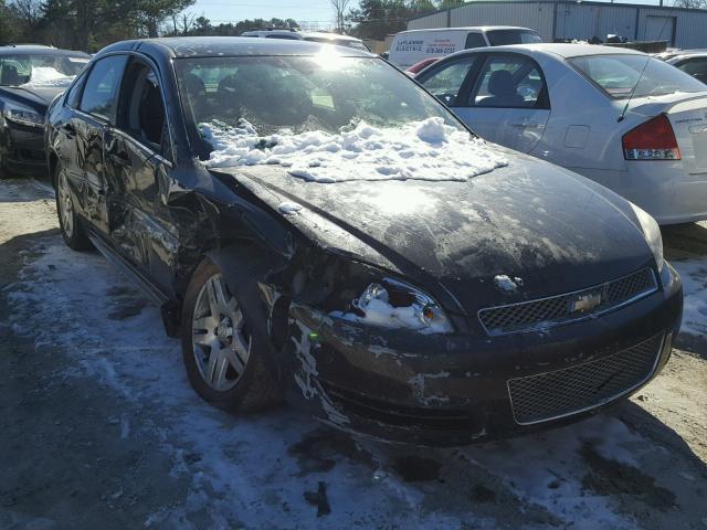 2G1WG5E39D1233271 - 2013 CHEVROLET IMPALA LT BLACK photo 9