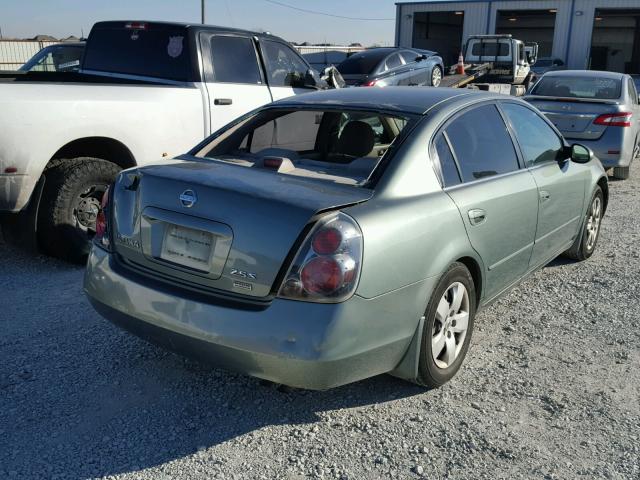 1N4AL11D46N438735 - 2006 NISSAN ALTIMA S GREEN photo 4