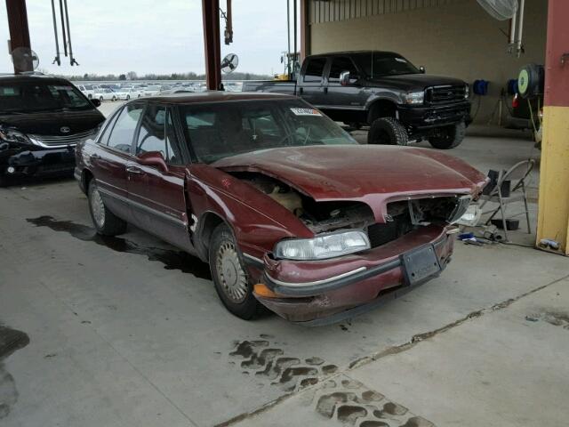 1G4HP52KXVH483723 - 1997 BUICK LESABRE CU MAROON photo 1