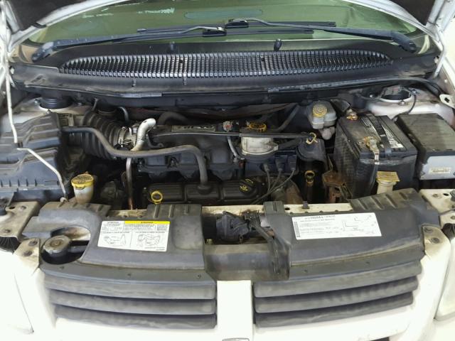 2D4GP44L86R726261 - 2006 DODGE GRAND CARA WHITE photo 7