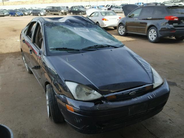 1FAFP34P52W231402 - 2002 FORD FOCUS SE BLACK photo 1