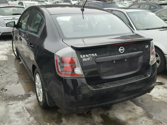 3N1AB6AP9AL688584 - 2010 NISSAN SENTRA 2.0 BLACK photo 3