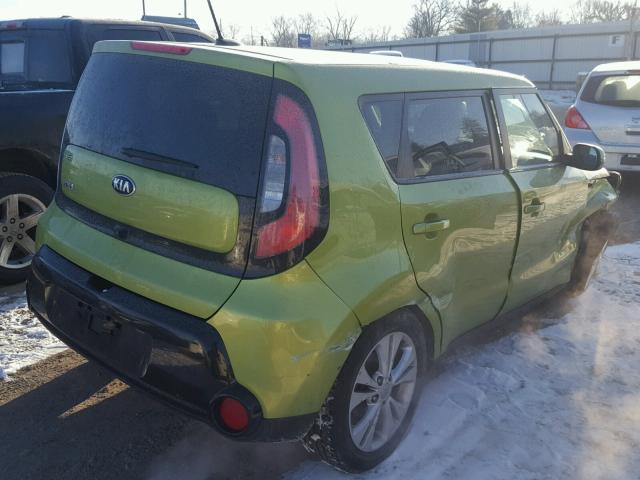 KNDJP3A59G7845832 - 2016 KIA SOUL + GREEN photo 4