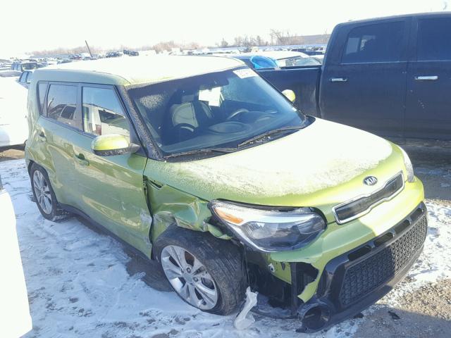 KNDJP3A59G7845832 - 2016 KIA SOUL + GREEN photo 9