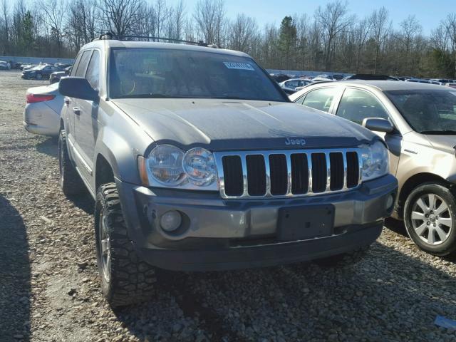 1J8HR58287C632631 - 2007 JEEP GRAND CHER GRAY photo 1