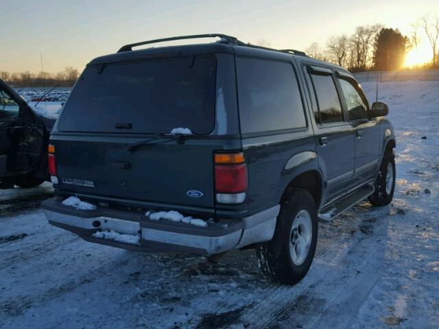 1FMDU34E9VZC35637 - 1997 FORD EXPLORER GREEN photo 4