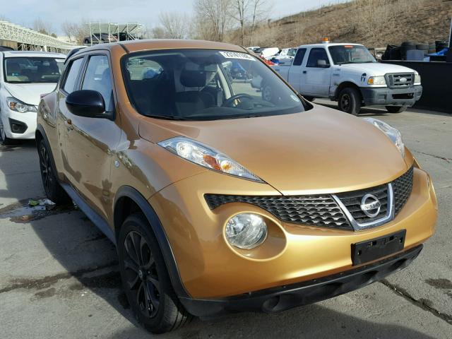 JN8AF5MV6DT213002 - 2013 NISSAN JUKE S GOLD photo 1