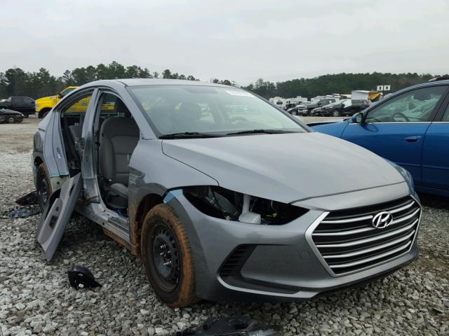 KMHD74LF5HU364936 - 2017 HYUNDAI ELANTRA SE GRAY photo 1