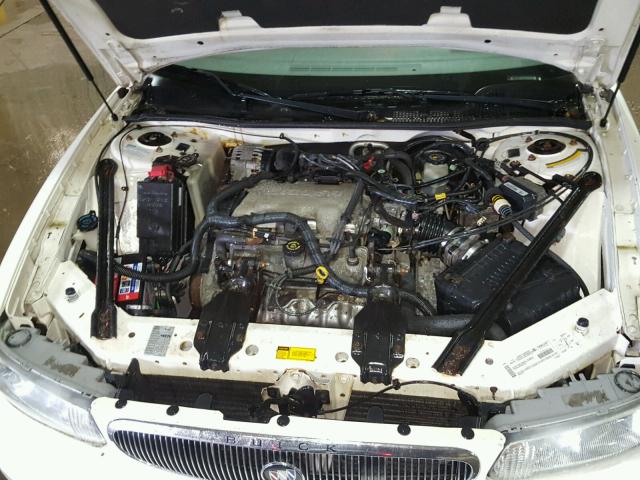 2G4WS52J011120972 - 2001 BUICK CENTURY CU WHITE photo 7