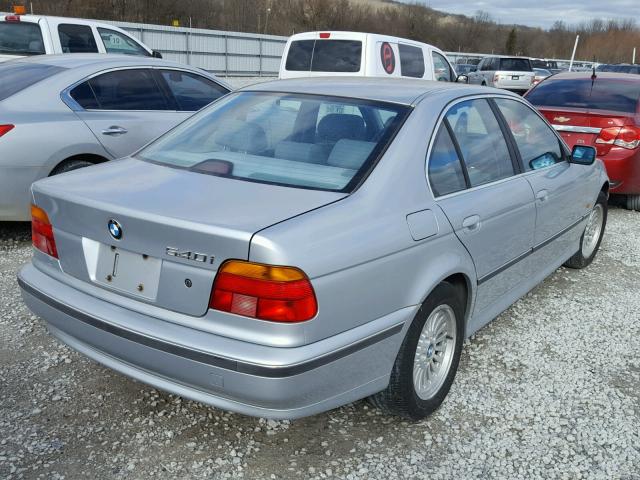 WBADE6321WBW60836 - 1998 BMW 540 I AUTO SILVER photo 4