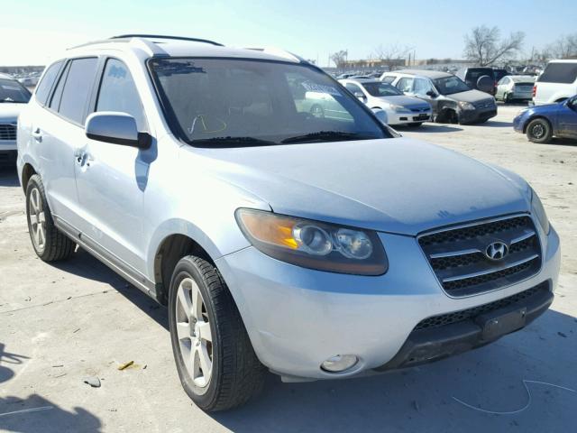 5NMSH13E87H008520 - 2007 HYUNDAI SANTA FE S GRAY photo 1