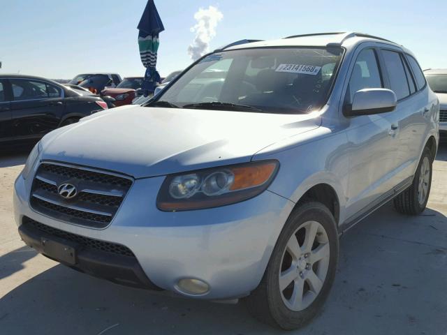 5NMSH13E87H008520 - 2007 HYUNDAI SANTA FE S GRAY photo 2