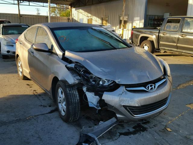 5NPDH4AEXFH586326 - 2015 HYUNDAI ELANTRA SE BROWN photo 1