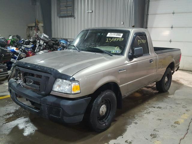 1FTYR10D26PA86218 - 2006 FORD RANGER TAN photo 2