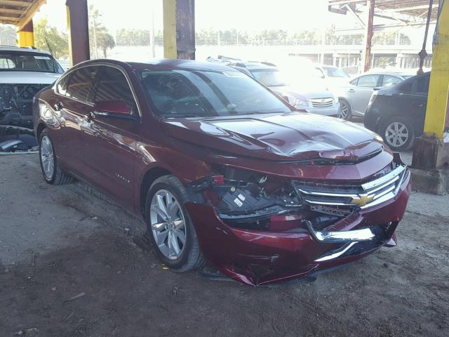 2G1115S35G9198816 - 2016 CHEVROLET IMPALA LT MAROON photo 1