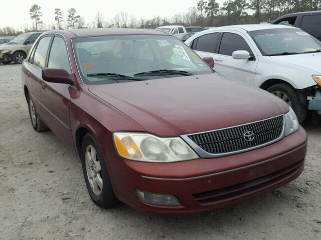 4T1BF28B6YU023226 - 2000 TOYOTA AVALON XL MAROON photo 1