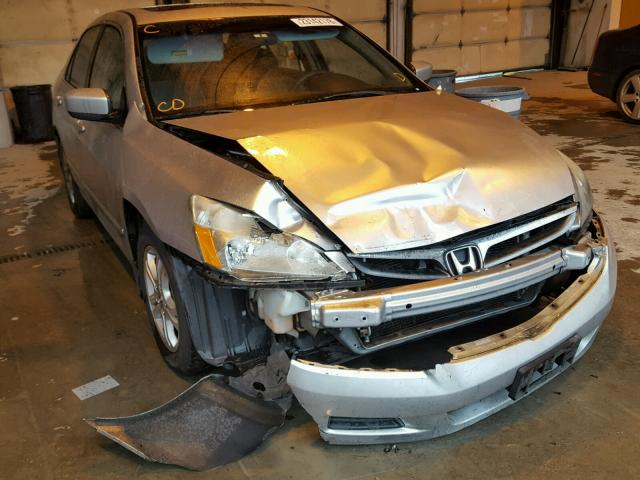 1HGCM56706A111039 - 2006 HONDA ACCORD EX SILVER photo 1