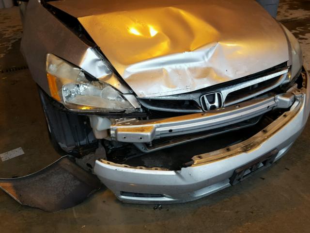 1HGCM56706A111039 - 2006 HONDA ACCORD EX SILVER photo 9