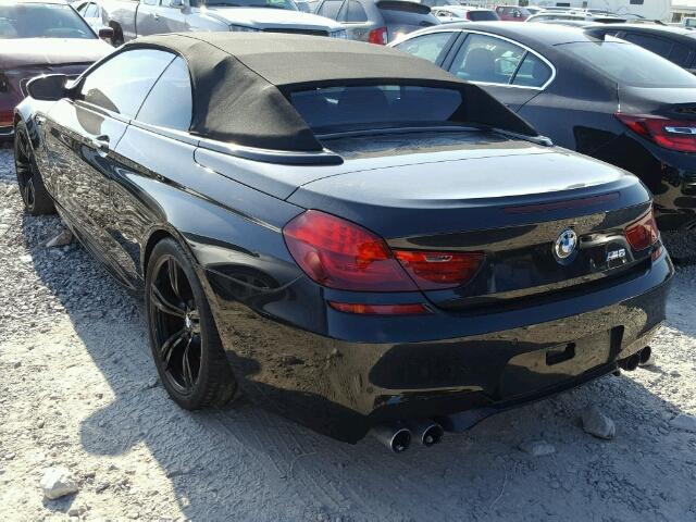WBSLZ9C55FD651309 - 2015 BMW M6 BLACK photo 3