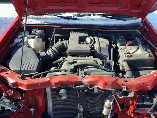 1GCCS136X48151271 - 2004 CHEVROLET COLORADO RED photo 7