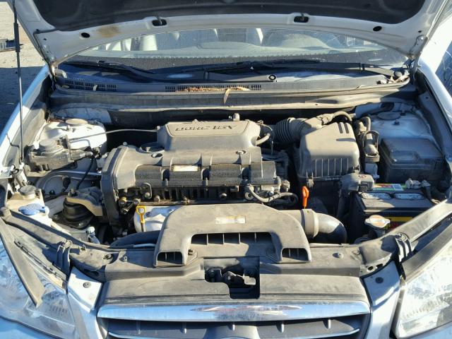 KMHDU46D49U653410 - 2009 HYUNDAI ELANTRA GL SILVER photo 7