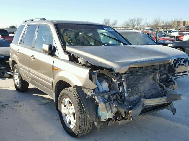 5FNYF28208B013279 - 2008 HONDA PILOT VP GOLD photo 1