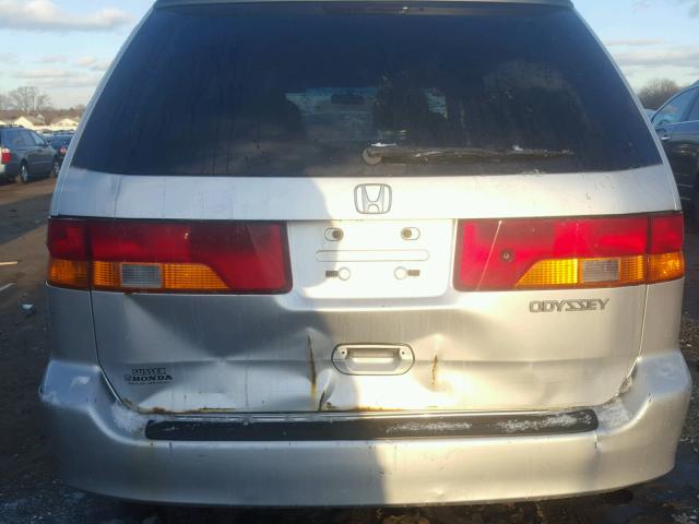 5FNRL18933B154019 - 2003 HONDA ODYSSEY EX SILVER photo 9