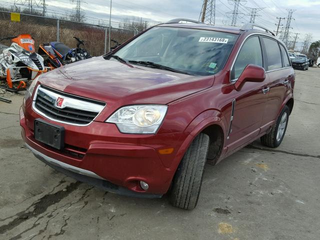 3GSCL53719S556242 - 2009 SATURN VUE XR RED photo 2