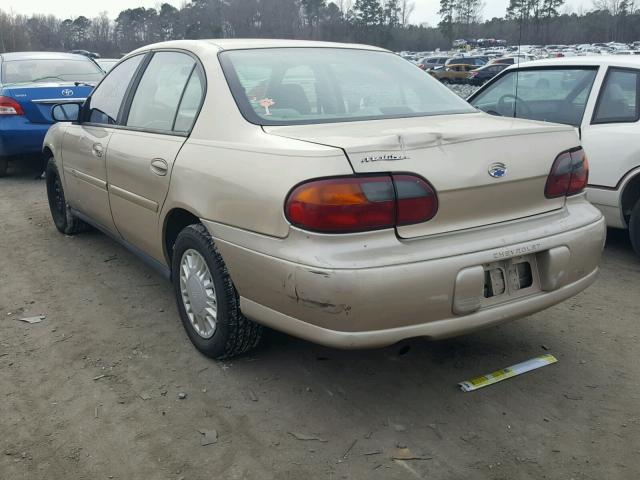 1G1ND52J13M682180 - 2003 CHEVROLET MALIBU GOLD photo 3