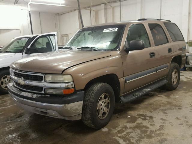 1GNEC13Z54R184230 - 2004 CHEVROLET TAHOE C150 BROWN photo 2