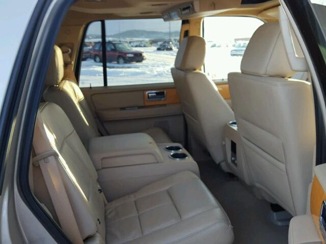 5LMFU28507LJ24863 - 2007 LINCOLN NAVIGATOR ოქროსფერი ფოტო 6