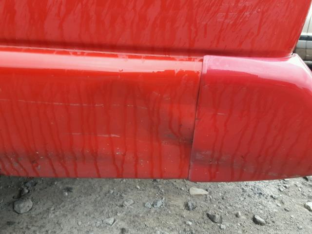 1GCCS14Z8S8170598 - 1995 CHEVROLET S TRUCK S1 RED photo 9