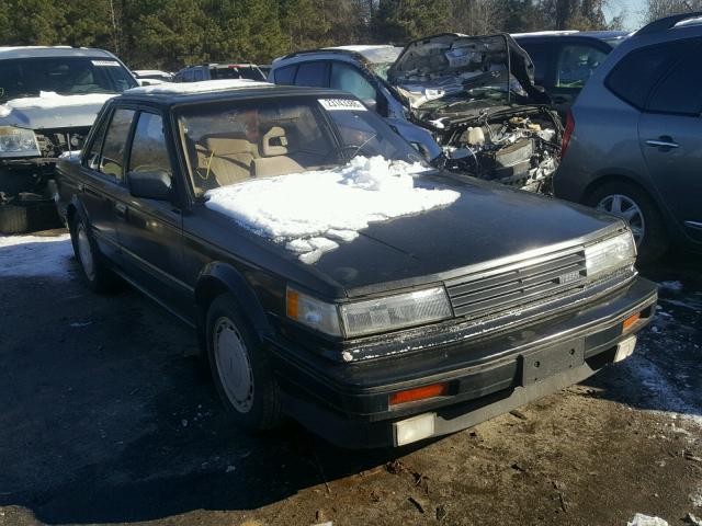 JN1HU11P1HT324984 - 1987 NISSAN MAXIMA BLACK photo 1