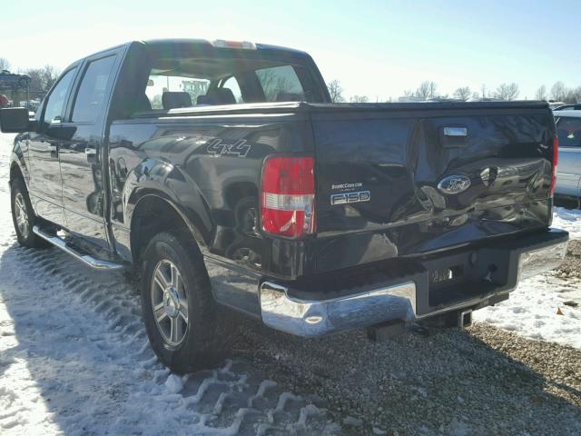 1FTPW14548FB31482 - 2008 FORD F150 SUPER BLACK photo 3