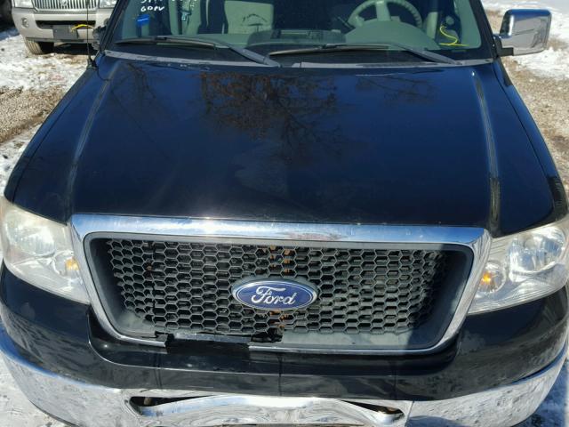 1FTPW14548FB31482 - 2008 FORD F150 SUPER BLACK photo 7