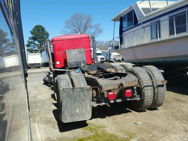 1WATDCCF7JU305000 - 1988 VOLVO TRUCK RED photo 3