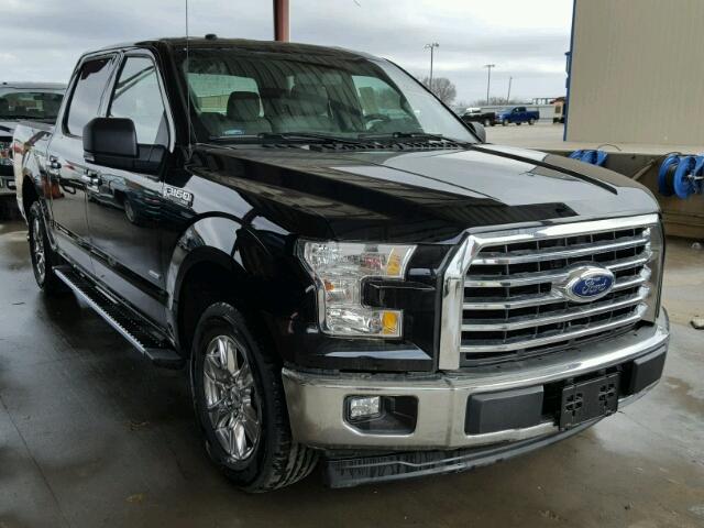 1FTEW1CP3HKE12481 - 2017 FORD F150 SUPER BLACK photo 1