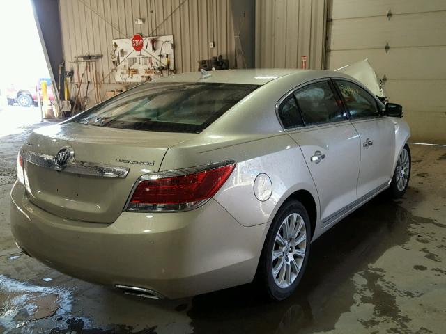 1G4GC5E35DF300573 - 2013 BUICK LACROSSE GOLD photo 4