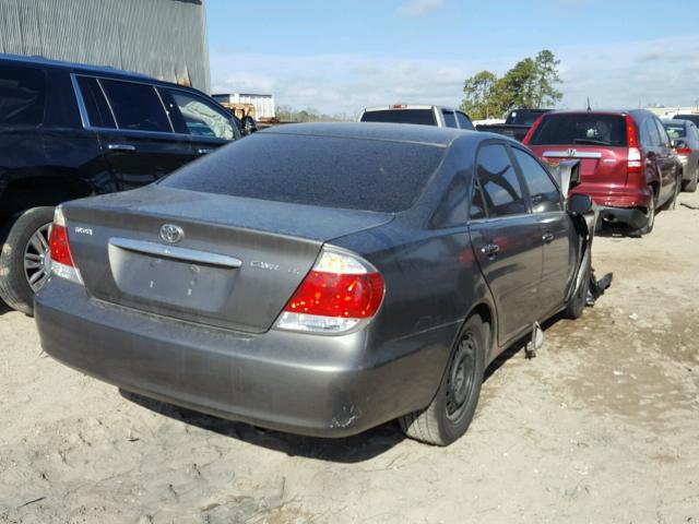 4T1BE32K85U506973 - 2005 TOYOTA CAMRY LE GRAY photo 4
