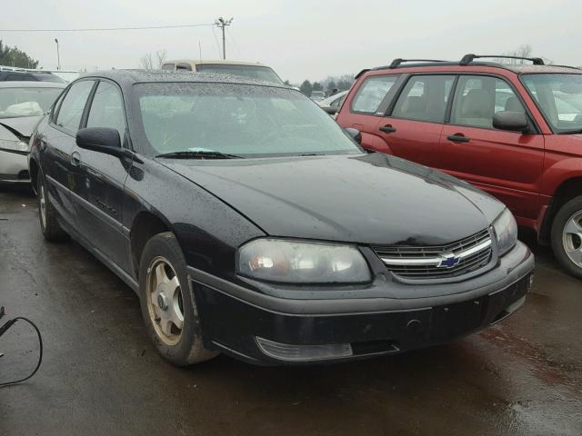 2G1WH55K129269572 - 2002 CHEVROLET IMPALA LS BLACK photo 1