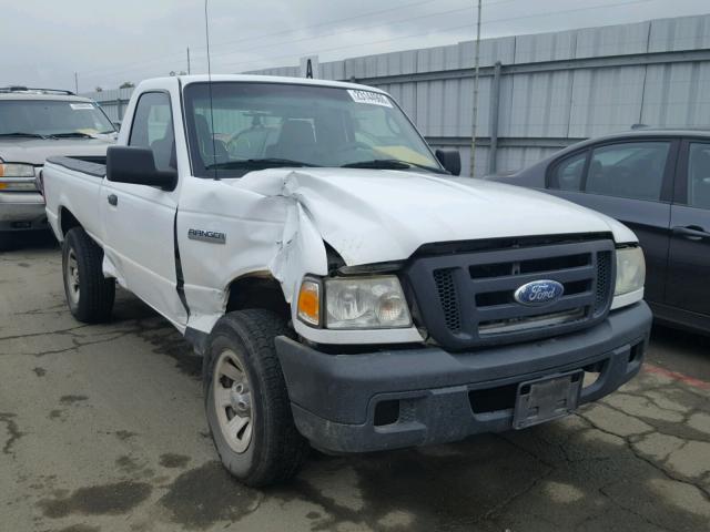 1FTYR10D46PA09057 - 2006 FORD RANGER WHITE photo 1