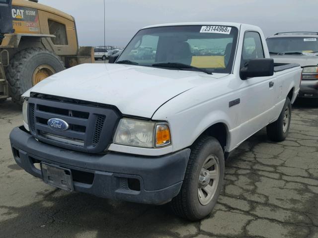 1FTYR10D46PA09057 - 2006 FORD RANGER WHITE photo 2