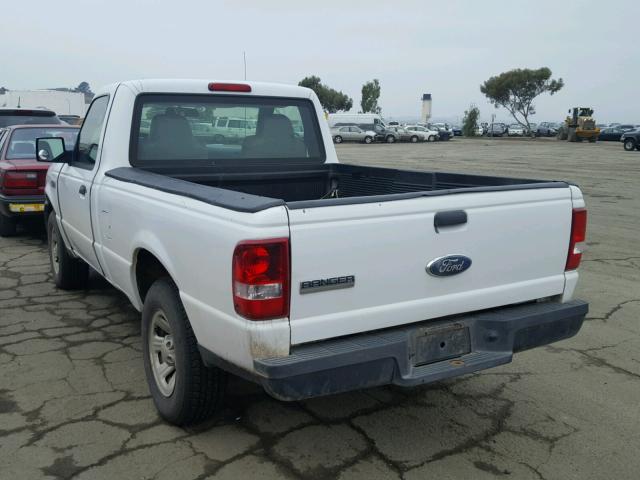 1FTYR10D46PA09057 - 2006 FORD RANGER WHITE photo 3