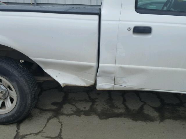 1FTYR10D46PA09057 - 2006 FORD RANGER WHITE photo 9