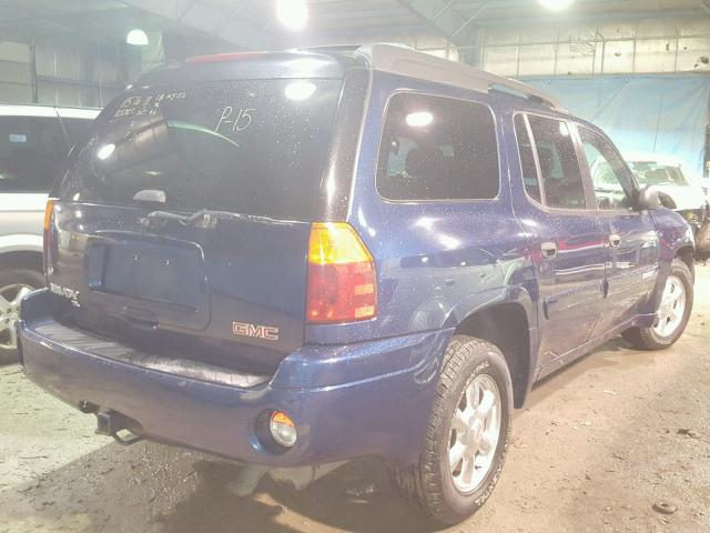 1GKET16S446128812 - 2004 GMC ENVOY XL BLUE photo 4